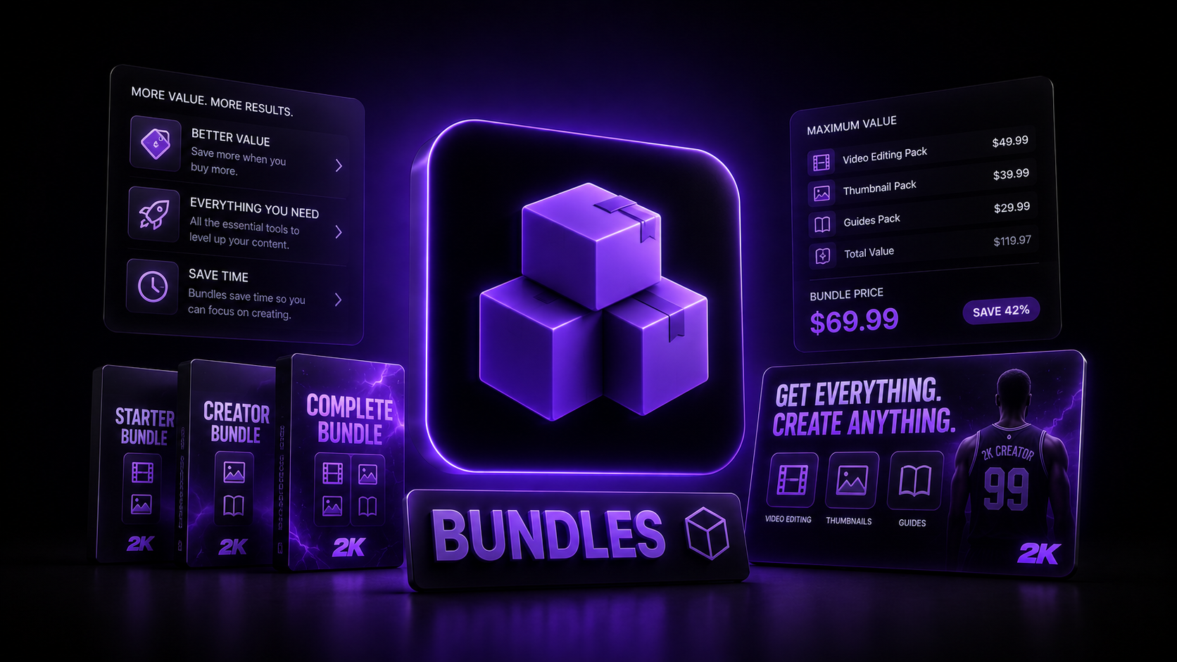 2K Creator bundles