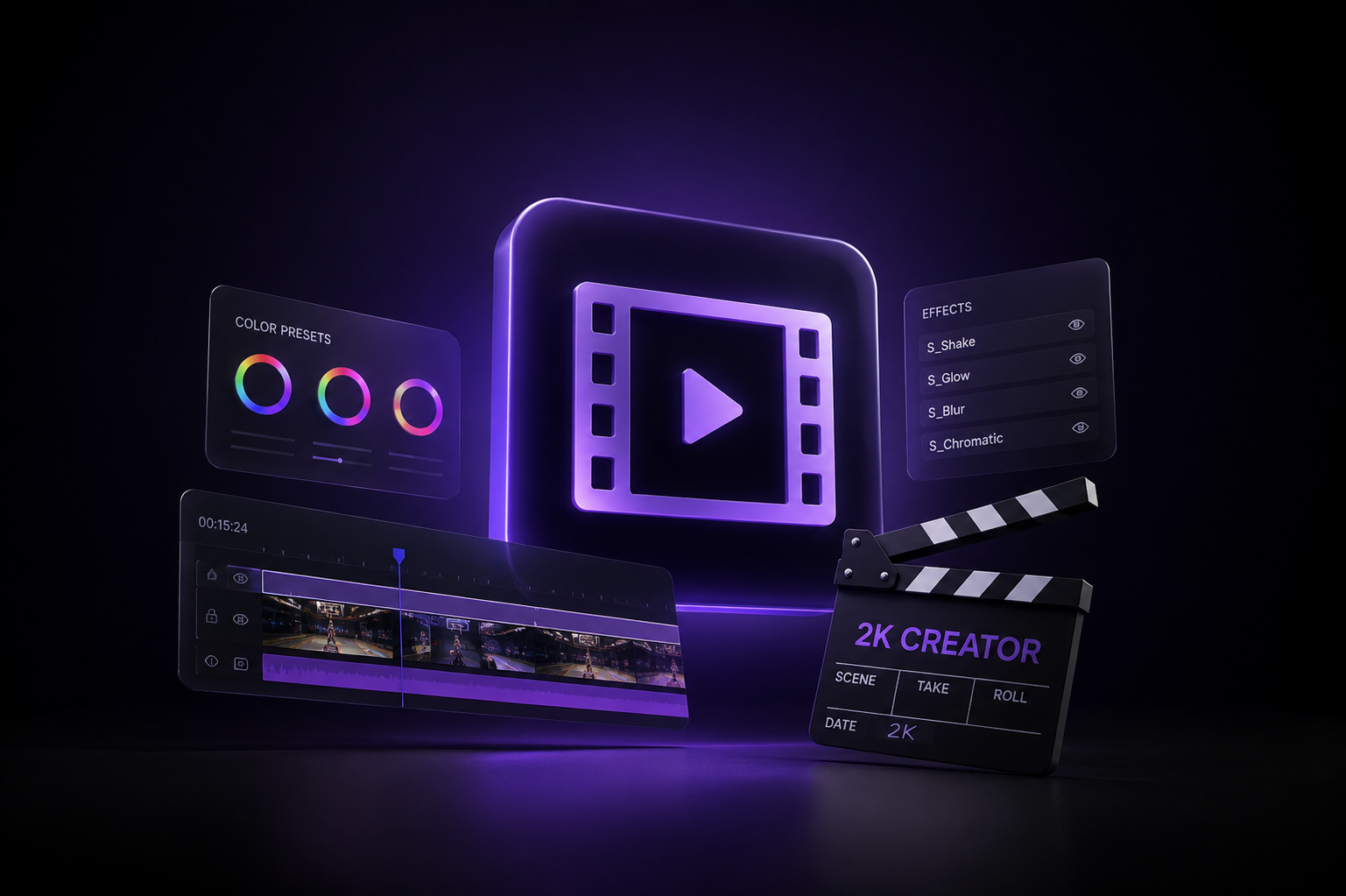 Video editing packs for NBA 2K content