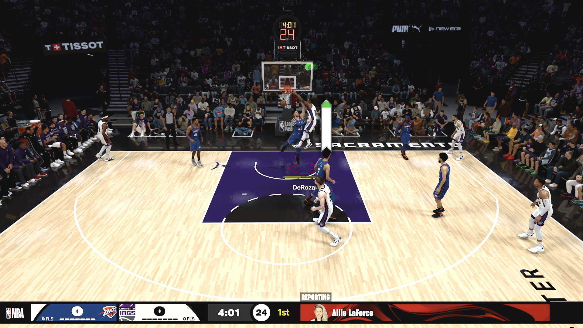 Flat, ungraded gameplay footage
