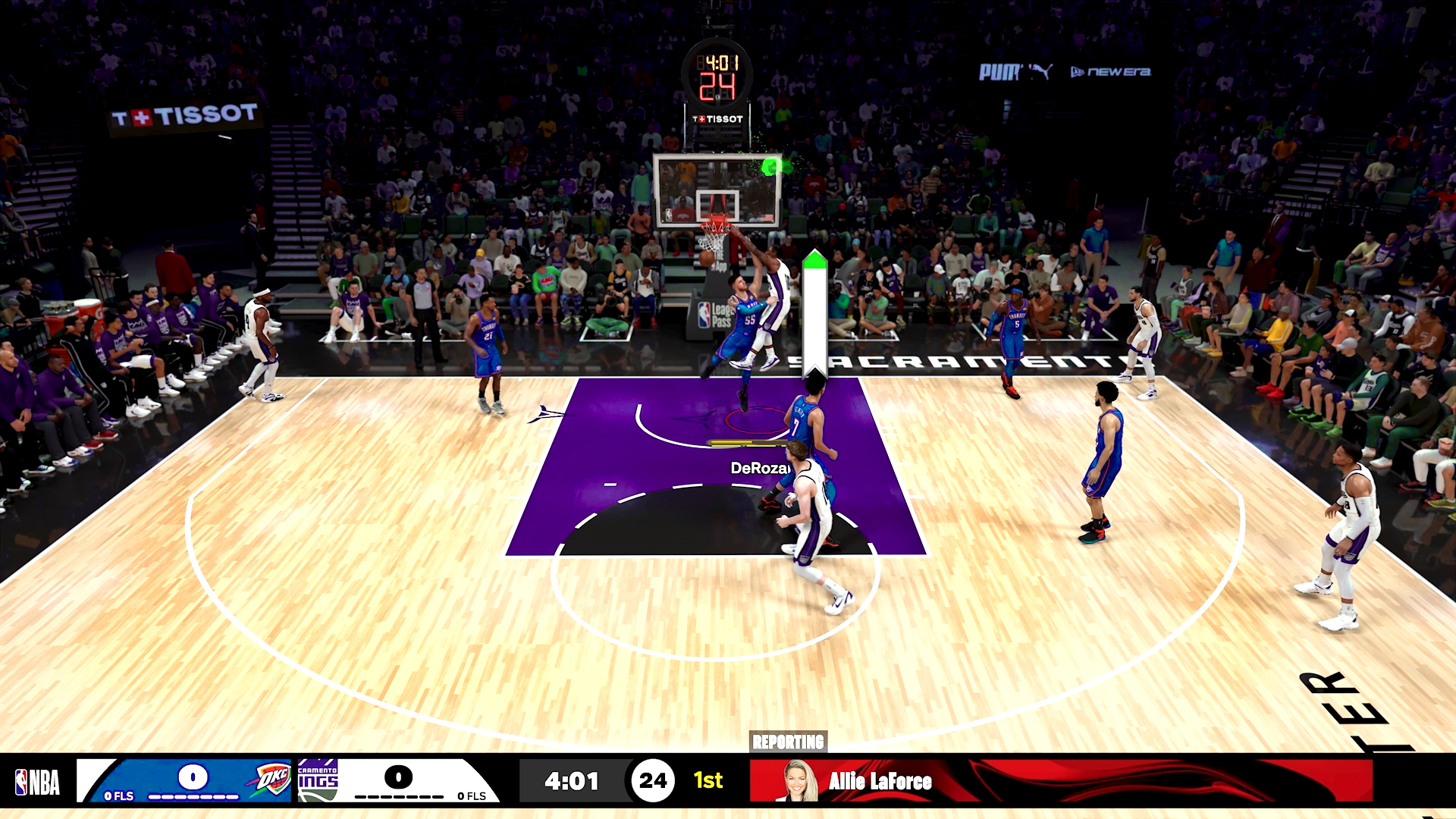 Gameplay footage after applying a color grade