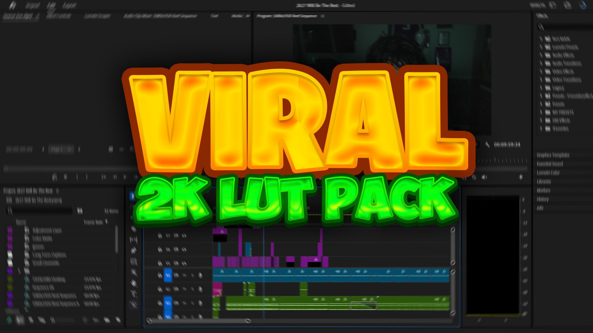 Viral 2K LUT Pack